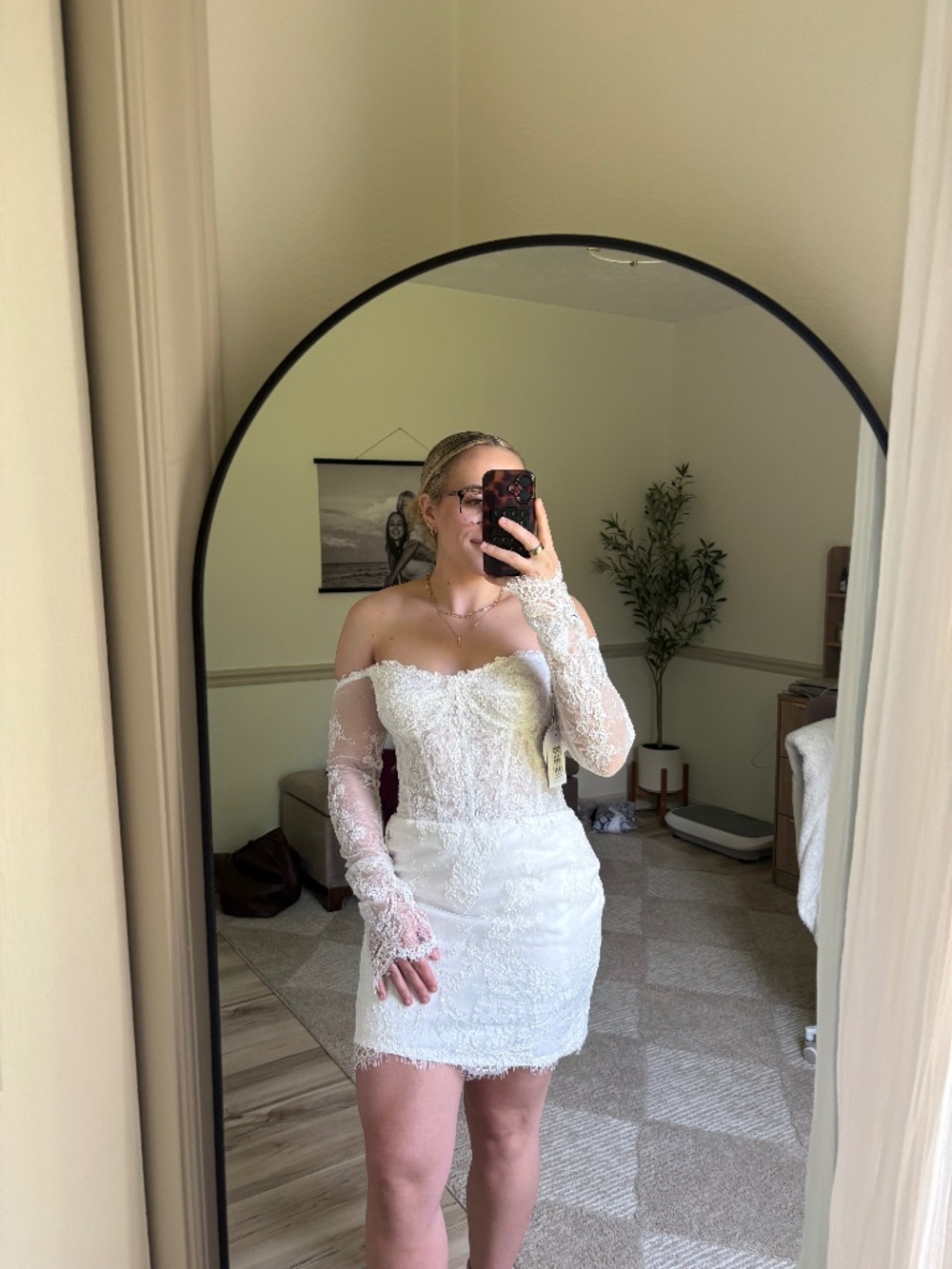 Untamed Petals Madeline Mini Dress